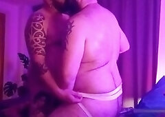 Wild adventure in London featuring Btrucker77 and some hot bear action