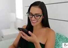 Busty Cougar Jade Greene Fucks Stepson's Coach Until She's Dripping Cum