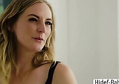 Teen Chloe pounds MILF Monas wet pussy