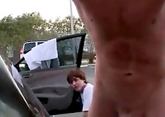 Blowjob in the street 5