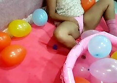 Playing with Balloons !!!