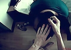 Mistress uses Slave to polish her Nails (POV) - Mistress Kym