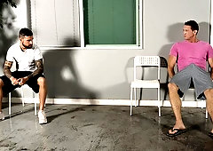 Office sex scene with Pierce Paris and Teo Carter