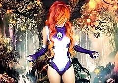 Cosplayer Naiadesaqua tries on various anime costumes for a fun haul