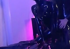 rubber pup play fuck