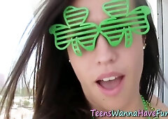 Partying Teen 18+ Ass Spunked