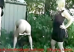 CBT Stinging Nettles Gardening Public FemDom BDSM Humbl