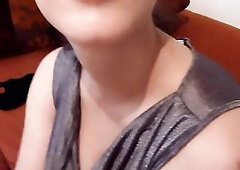 That guy made me his cumslut - Facialized out of a warning!