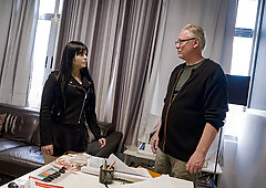 Tiny latin Nadja Lapiedra takes on step grandpa's prick