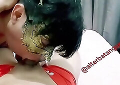 First time niya sumubo ng burat pero ang galing