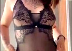Obsessed with how this ebony lace fits me this day.