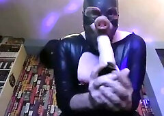 Gaping Ebony Gap From Outer Spass