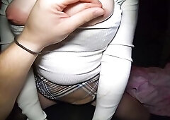 BANG Stepmother with LARGE MILKY BAZOOKAS - Close Up Creamy Cunt