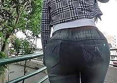 Exotic black tranny Ariadny Oliver takes it in the rear