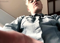 PART 1 POV Lesbian Domination - Flogging and Boot Licking and Strapon Sucking with FtM NB dominant