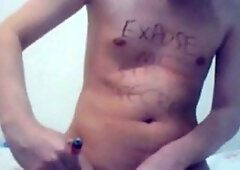 Webcam, faggot, gay slave