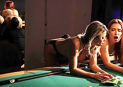 An awesome doggy style fuck with hot Shalina Devine and Clemence Audiard