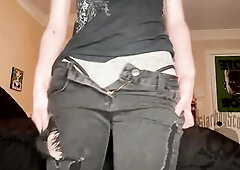 Goth Male Tries Fresh Toy - Trailer