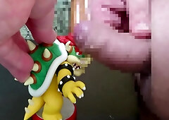 Bowser Figure Bukkake