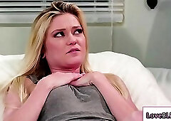 Sarah and Chloe insane tribbing sex