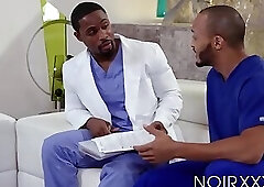 DeAngelo Jackson sucks Dillon Diaz off and fucks him bare