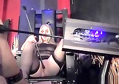 English Mistress humilates Australialn slave she pegs him
