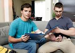 Dakota Young and Mike Stone happily fucking in the bedroom