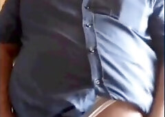 turkish grandpa shows his beautiful cock and balls 3