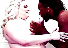 Stella Daniels enjoys a relaxing shower with her partner
