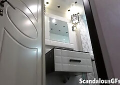 My girl is conscious about her self image and never leaves the house before doing her makeup. I took a video, this morning as she did her makeup witho