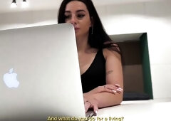 Hard Sex with my Hawt Argentinian Brunette hair Neighbor. Almendra Gala & Valentino Roca