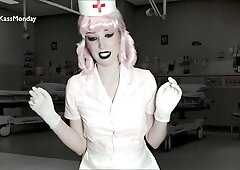 Goth Nurse Joy Gives You A Prostate Exam