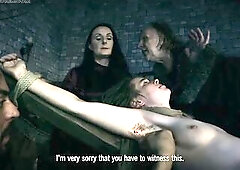 The countess claims the maid, which this babe received from the abbey in return for a generous donation. That babe had brought lice and fleas into her