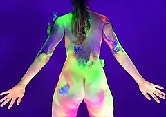 Ass enema loving fetish bikini solo blonde slowly stripping