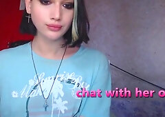 Teen Shemale Masturbates And Somkes