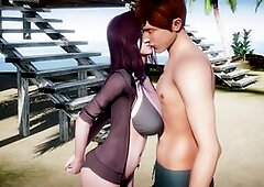 Animated feature with big boobs and a nice caboose