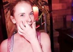 German Angel get Screwed and Bukkake by Stranger Boys at Public Swinger Club