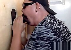 Gloryhole Double Dark Cock Suck Off