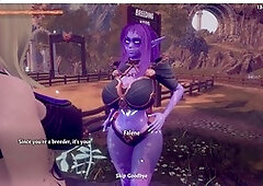 Beanboiplays explores "breeders of the nephylem" with big ass and monster girls