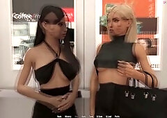 University days with Porny Games featuring a birthday surprise, shower fun, and a raunchy threesome