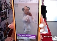 Older man-younger woman roleplay! Click to chat she is live and ready! Whisper moans