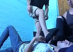 straight crush feet part 1