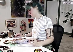 painting show fenellafox (Part 1)