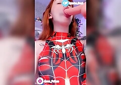 Spider Angel Blows your jock upright