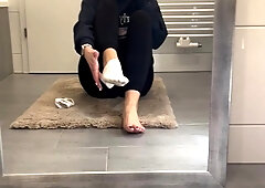 Asian Sexy Feet Foot Fetish Tease