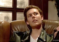 Young stud worships mistress