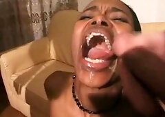 Hot Black Maid Does Some Webcam Black and Ebony
