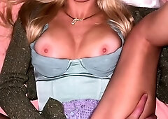 Intense pussy pounding makes lusty stepmother cum hard