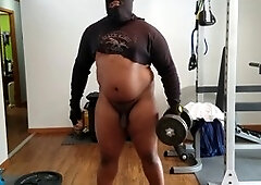 Gym flash dick, buldge, gay flashing truck