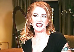 Watch Sindi Star's big black cock destroy her milf pussy in doggy style